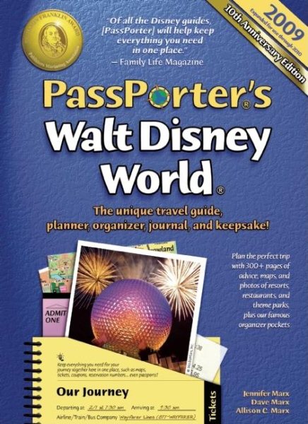 PassPorter's Walt Disney World 2009: The Unique Travel Guide, Planner, Organizer, Journal, and Keepsake! cover
