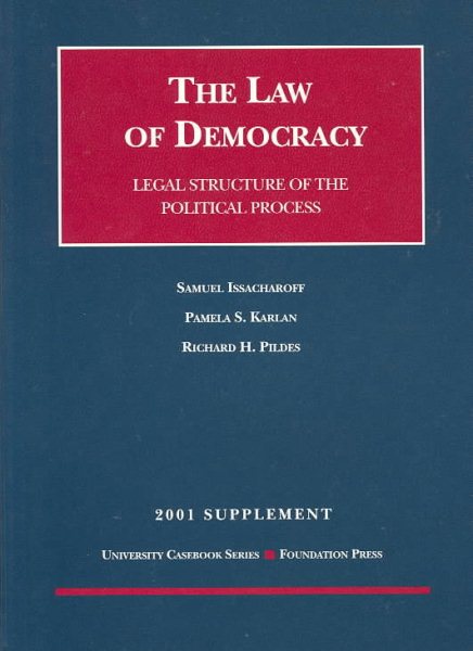 2001 Supplement to Law of Democracy cover