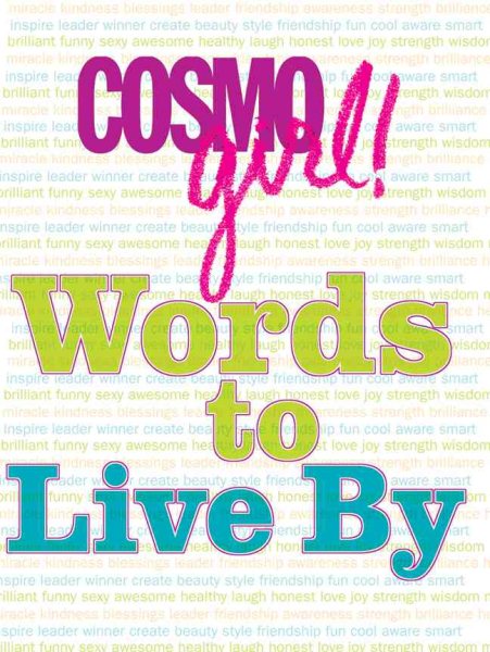 CosmoGIRL! Words to Live By cover