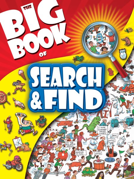 The Big Book of Search & Find-Over 1000 Fun Things to Search & Find (Search & Find-Big Books) cover