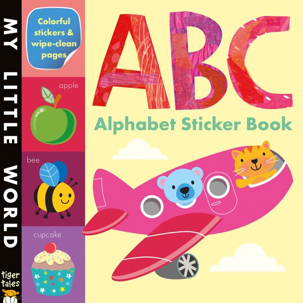 ABC Alphabet Sticker Book (My Little World) cover