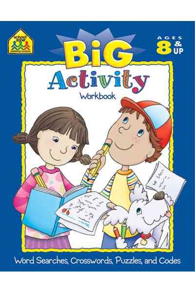 Big Activity Workbook: Word Searches, Crosswords, Puzzles, and Codes cover