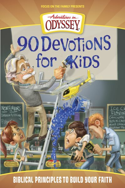 90 Devotions for Kids (Adventures in Odyssey Books) cover