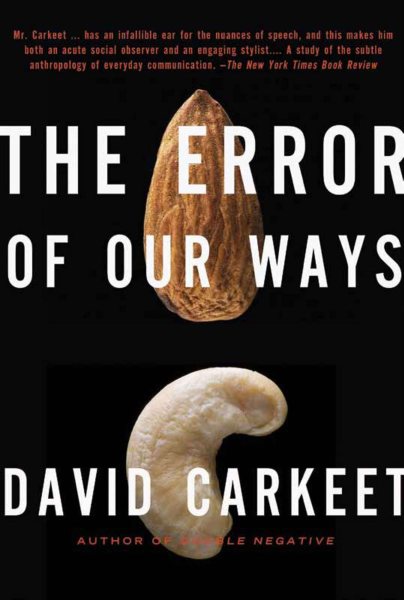 The Error of Our Ways: A Novel cover