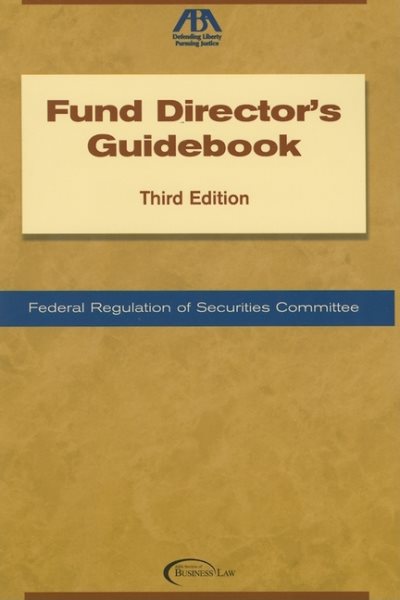 The Fund Director's Guidebook cover