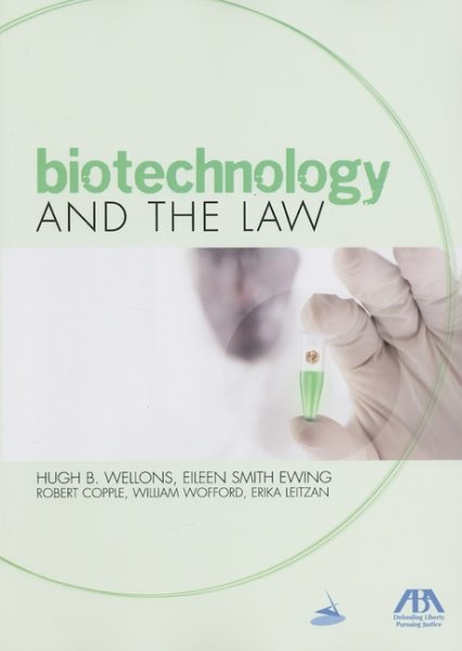 Biotechnology and the Law cover