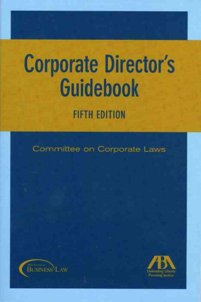 Corporate Director's Guidebook cover