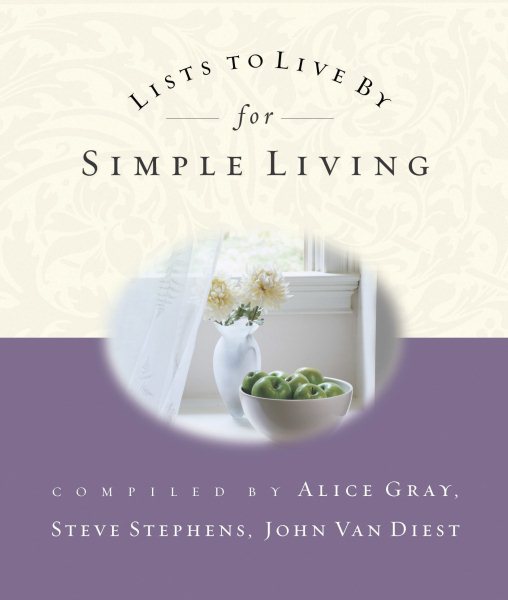 Lists to Live By for Simple Living cover