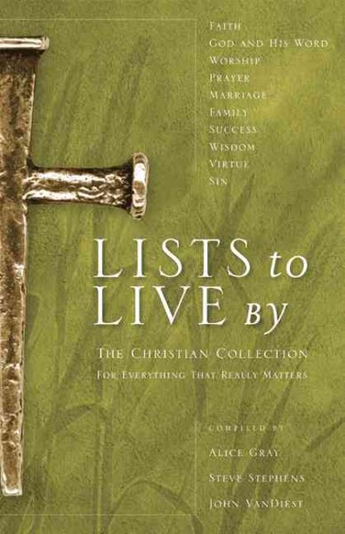 Lists to Live By: The Christian Collection: For Everything That Really Matters cover
