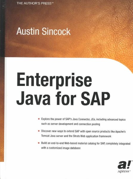 Enterprise Java for SAP cover