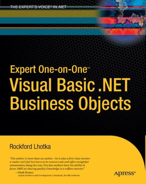 Expert One-on-One Visual Basic .NET Business Objects cover