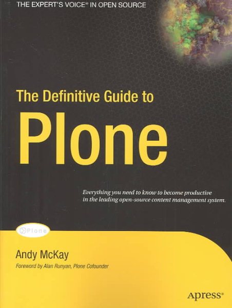 The Definitive Guide to Plone cover