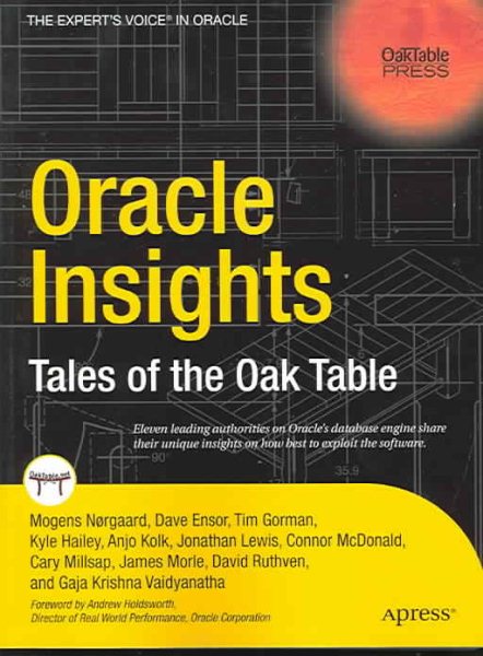 Oracle Insights: Tales of the Oak Table cover