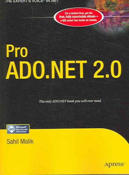 Pro ADO.NET 2.0 (Expert's Voice) cover