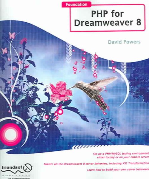 Foundation PHP for Dreamweaver 8 cover