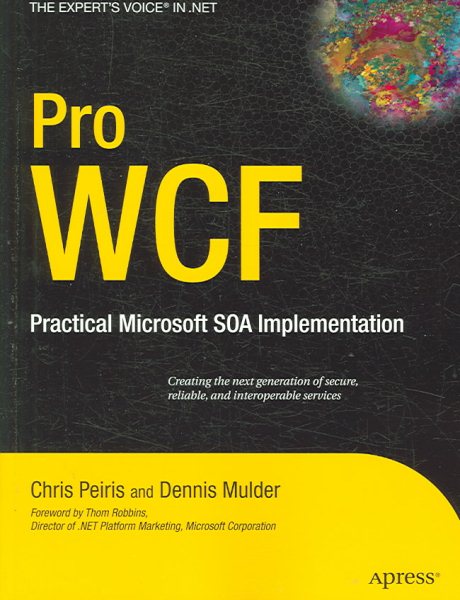Pro WCF: Practical Microsoft SOA Implementation cover