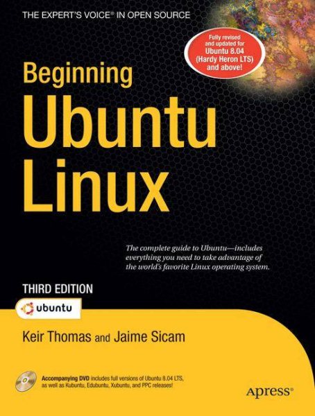 Beginning Ubuntu Linux (Beginning From Novice to Professional) cover