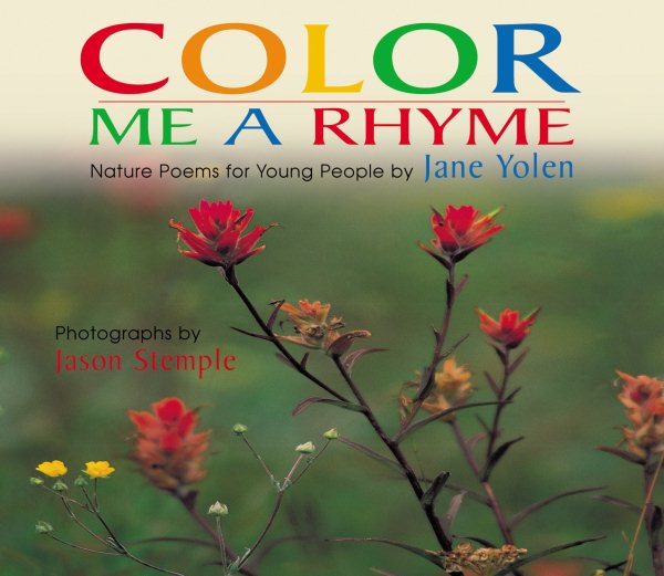 Color Me a Rhyme: Nature Poems for Young People cover