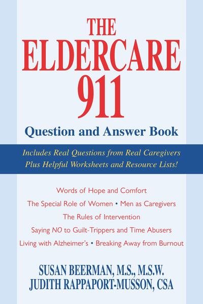 Eldercare 911 Question and Answer Book cover