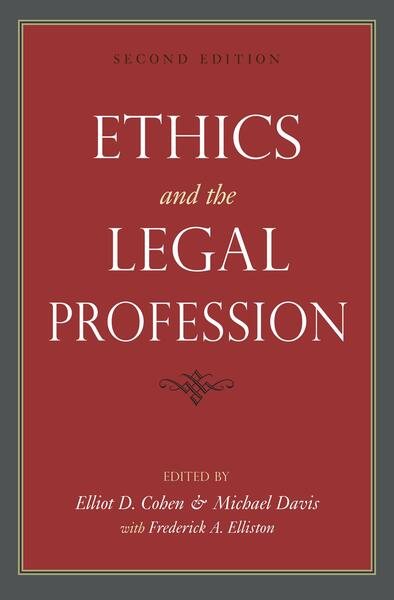 Ethics and the Legal Profession cover