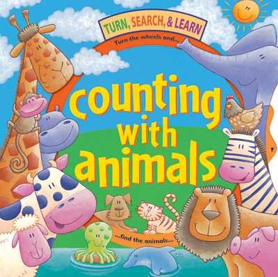 Counting With Animals (Turn, Search & Learn) cover