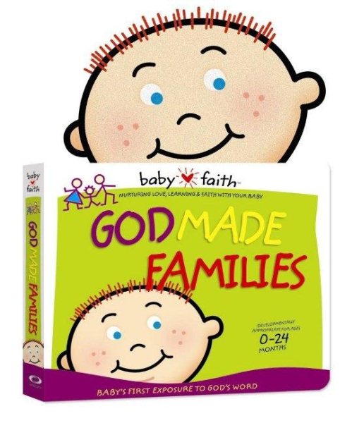 God Made Families (Baby Faith) cover