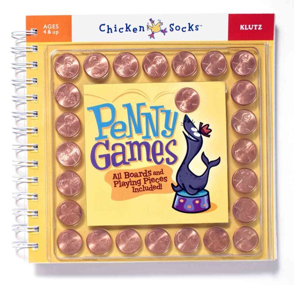 Penny Games [With 25 Newly Minted Pennies and Game Boards] (Chicken Socks) cover