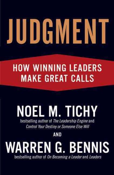 Judgment: How Winning Leaders Make Great Calls cover