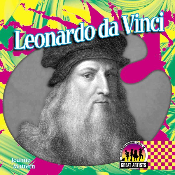 Leonardo Da Vinci (Checkerboard Biography Library) cover