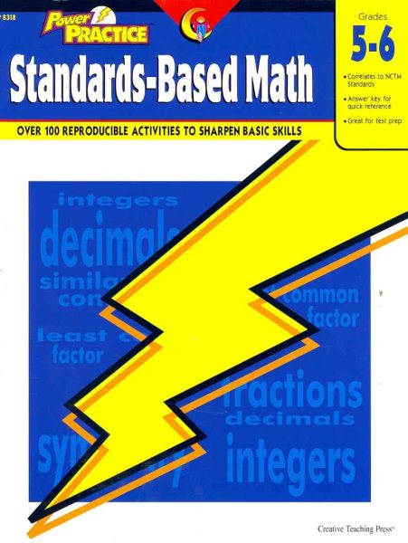 Power Practice: Standards-Based Math, Gr. 5-6 cover