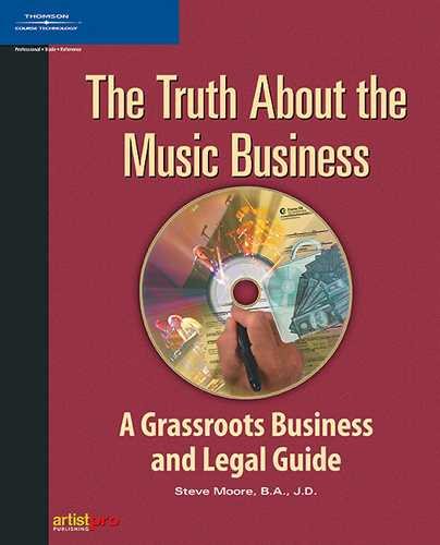 The Truth About the Music Business: A Grassroots Business and Legal Guide cover