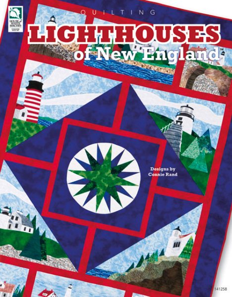 Lighthouses of New England (Quilting) cover