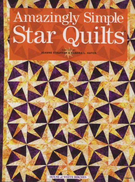 Amazingly Simple Star Quilts cover