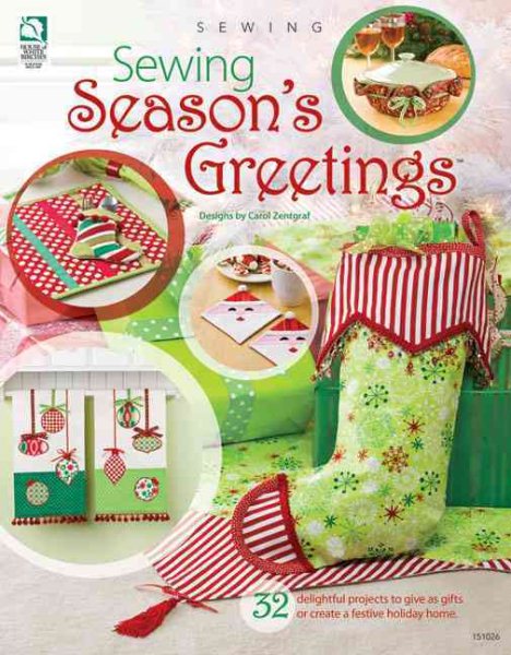 Sewing Season's Greetings cover
