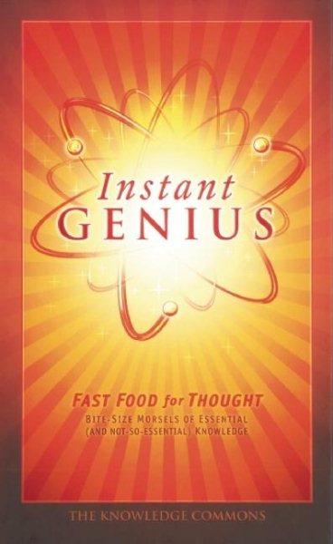 Instant Genius: Fast Food For Thought cover