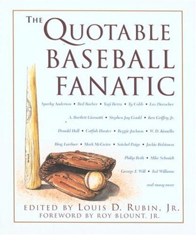 The Quotable Baseball Fanatic cover