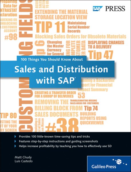 Sales and Distribution with SAP: 100 Things You Should Know About... cover