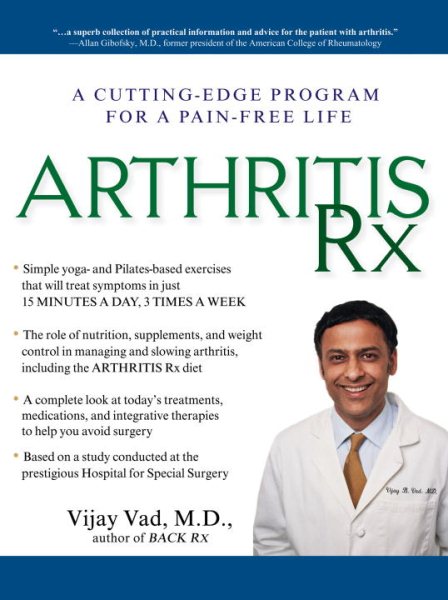 Arthritis Rx: A Cutting-Edge Program for a Pain-Free Life cover