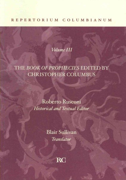 The Book of Prophecies (Repertorium Columbianum) cover