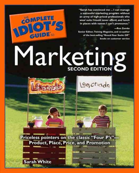 The Complete Idiot's Guide to Marketing, 2nd Edition cover