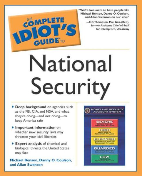 Complete Idiot's Guide to National Security (The Complete Idiot's Guide) cover