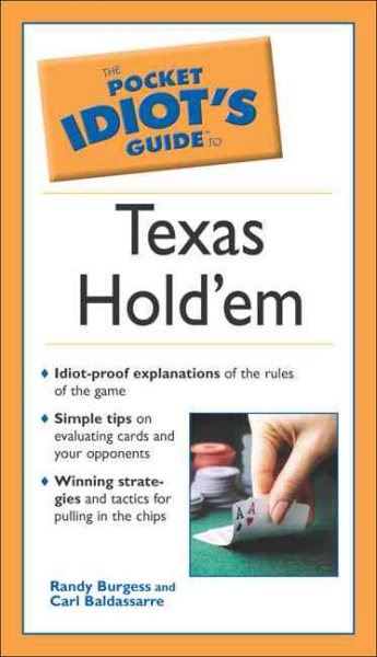 The Pocket Idiot's Guide to Texas Hold'em cover