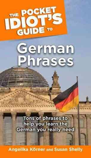 The Pocket Idiot's Guide to German Phrases cover