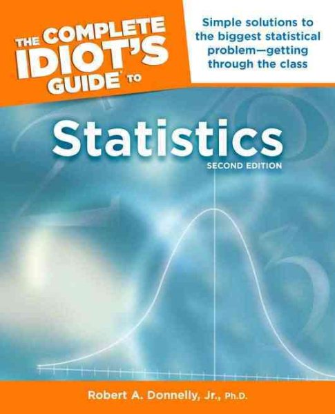 The Complete Idiot's Guide to Statistics, 2nd Edition cover