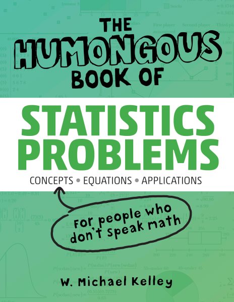 The Humongous Book of Statistics Problems (Humongous Books) cover