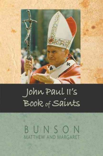 John Paul II's Book of Saints cover