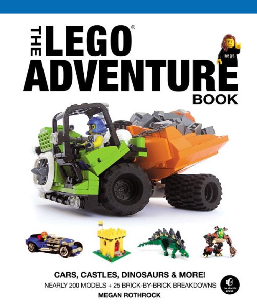 The LEGO Adventure Book, Vol. 1: Cars, Castles, Dinosaurs and More! cover