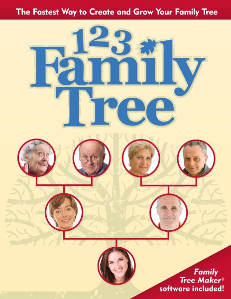 1-2-3 Family Tree (5th Edition): The Fastest Way to Create and Grow Your Family Tree cover