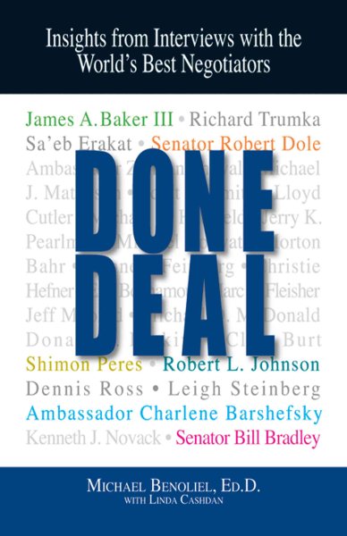 Done Deal: Insights from Interviews with the World's Best Negotiators cover