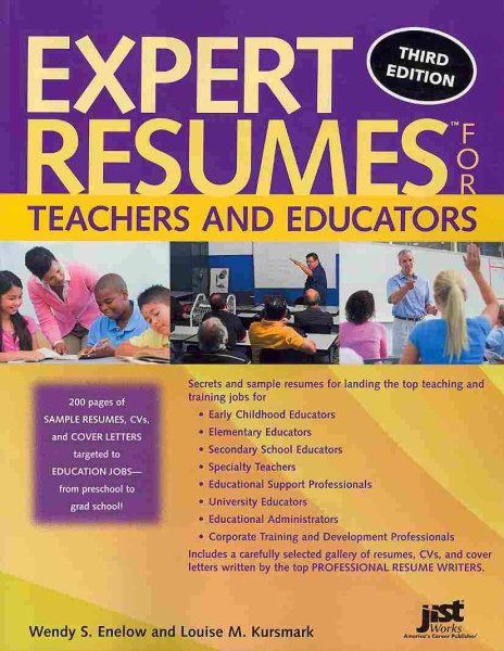 Expert Resumes for Teachers and Educators, 3rd Ed cover